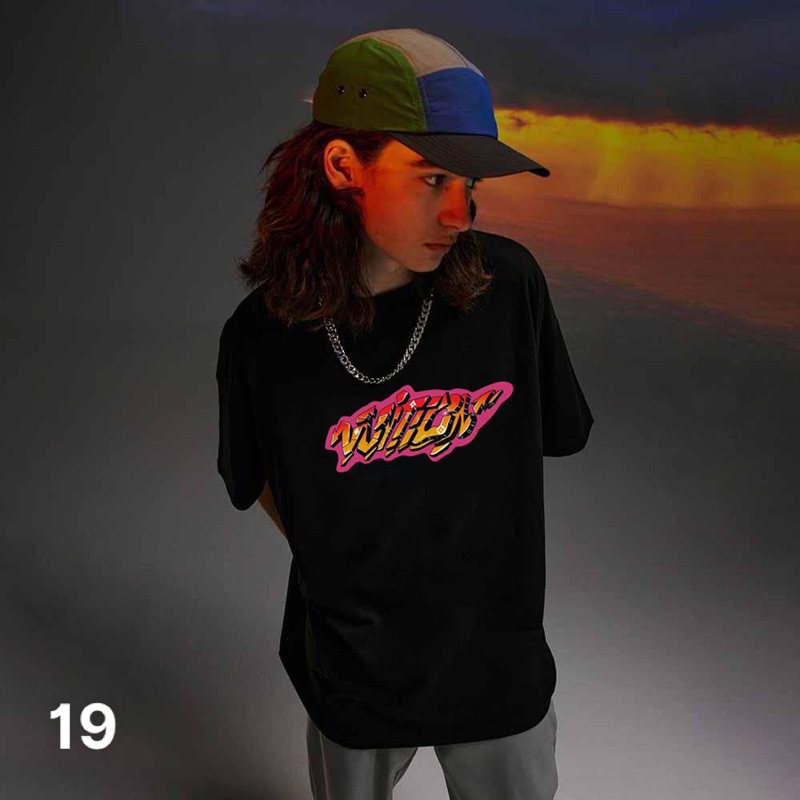 (Chuyên sỉ) Áo thun form rộng in chữ phong cách Graffiti H.N.M STORE
