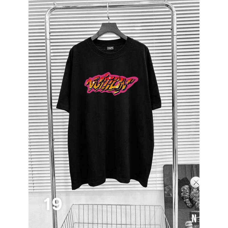 (Chuyên sỉ) Áo thun form rộng in chữ phong cách Graffiti H.N.M STORE