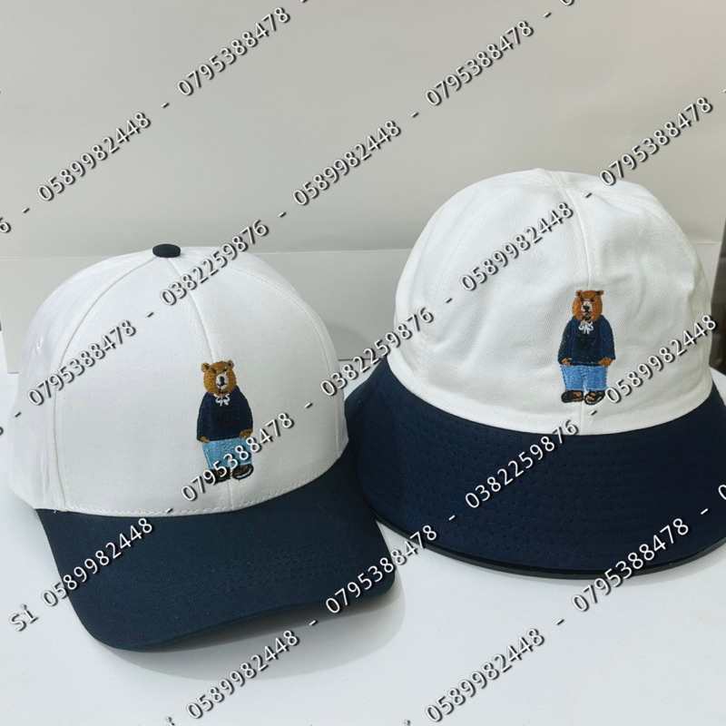 NÓN KẾT KAKI GẤU PHỐI MÀU HOT TREND NAM NỮ PHONG CÁCH ULZZANG