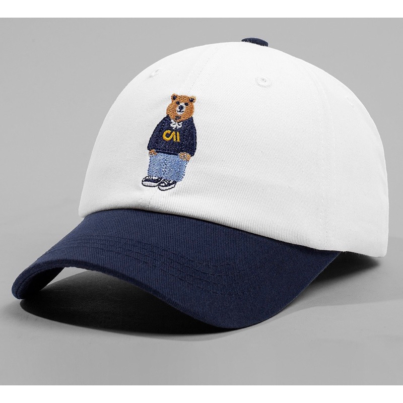 NÓN KẾT KAKI GẤU PHỐI MÀU HOT TREND NAM NỮ PHONG CÁCH ULZZANG