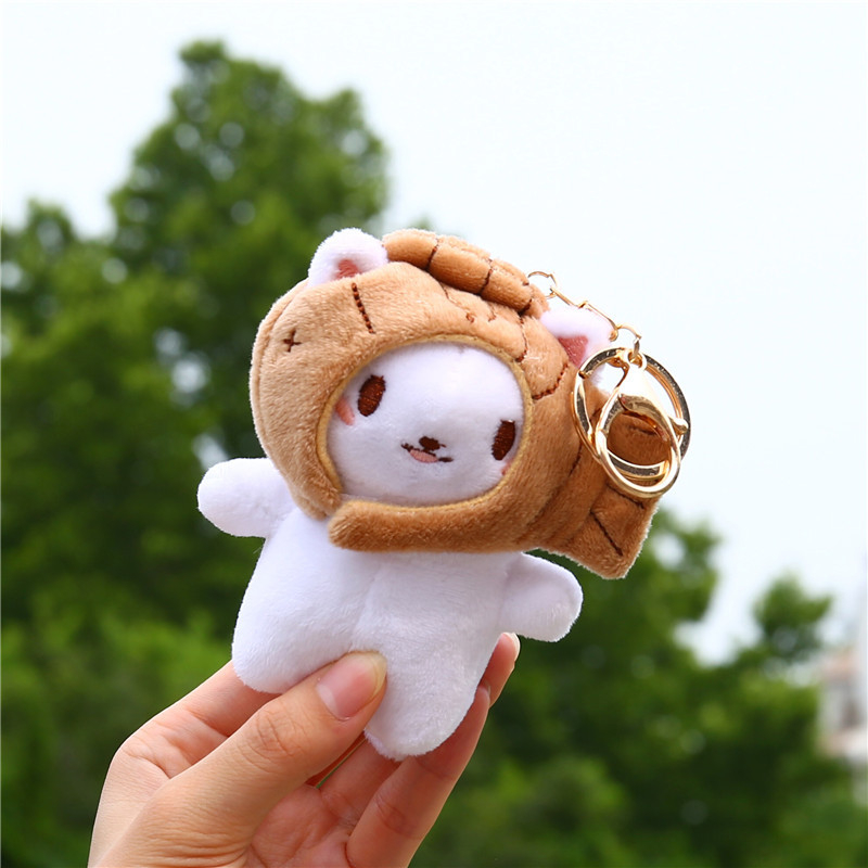 Móc khóa gấu bông thời trang dễ thương móc khóa cute treo balo phù hợp cho nam nữ