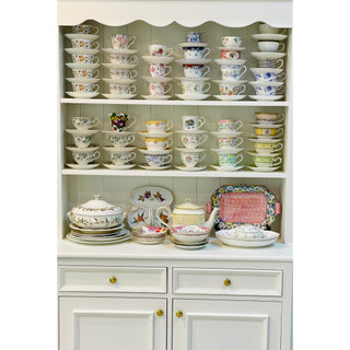 Set tách trà sứ xương hoa phong cách Châu Âu gốm sứ Nhật
