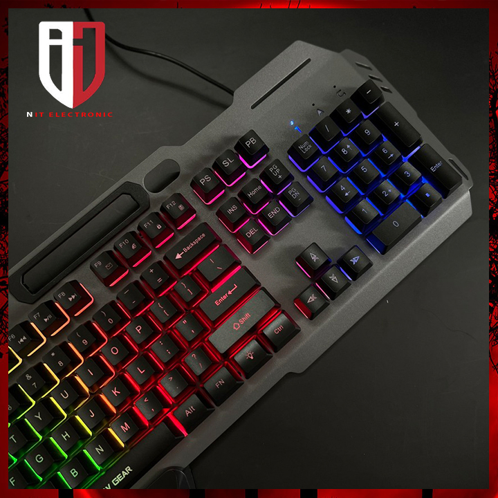 Bàn phím gaming máy tính RAINBOW RK719 có dây chuyên game gèn led cực đẹp