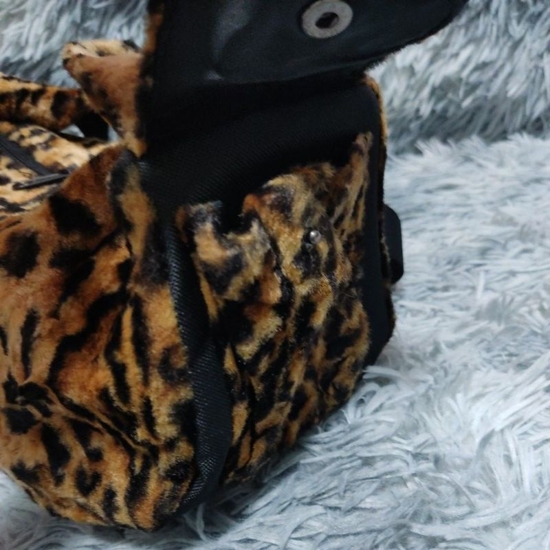 Túi M58 si hiệu PORTER Nhật hoạ tiết da báo dáng bao tử, đeo chéo, đeo vai 30cmx20cmx10cm