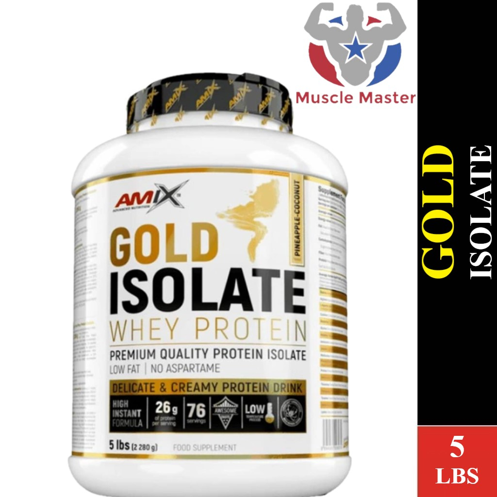 Sữa Tăng Cơ AMIX Gold Isolate Whey Protein 2.3kg  5lbs