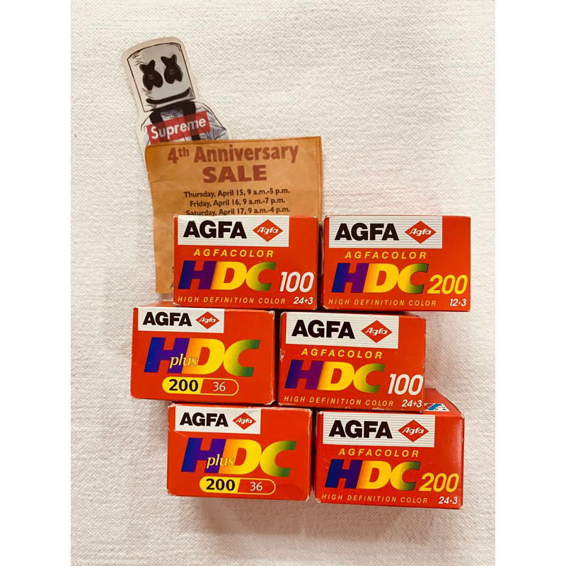 [Agfa HDC Plus 100 - 400] - Film 135 (35mm) giá rẻ, film outdate, 24 &amp; 36 kiểu, hàng Đức
