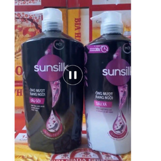 combo Dầu Gội sunsilk 640g Và Xả sunsilk 640g