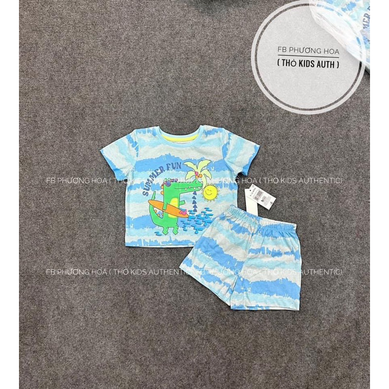 Set đồ bé trai Matalan họa tiết siêu mát