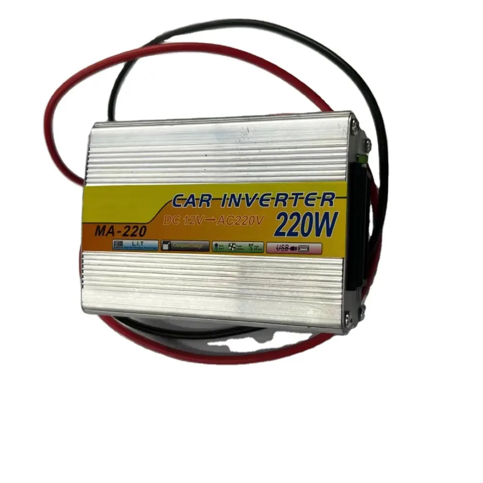 Sóng Sin Inverter DC 12V Sang AC 220V Điện Áp 220W/500W/2000W Biến Điện Năng Lượng Mặt Trời xe Inverter