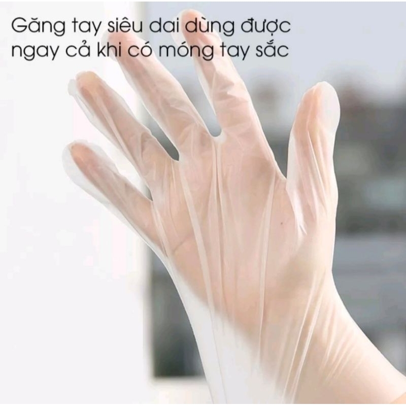 Găng tay nấu ăn làm bếp siêu dai Victoria Bay chất liệu TPE không mùi chống nhăn