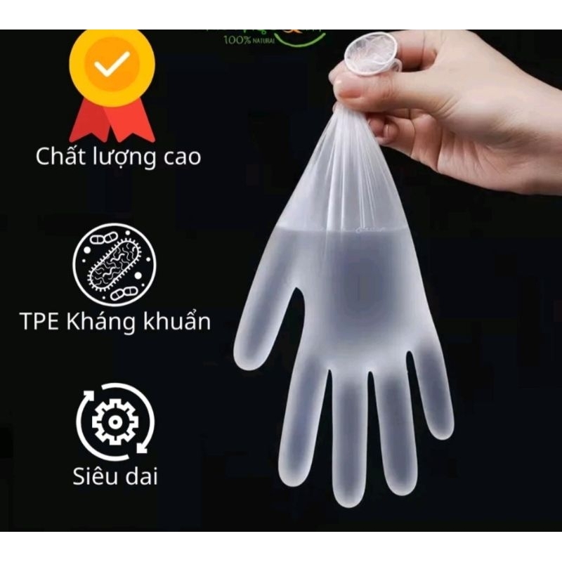 Găng tay nấu ăn làm bếp siêu dai Victoria Bay chất liệu TPE không mùi chống nhăn