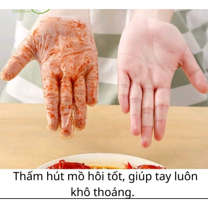 Găng tay nấu ăn làm bếp siêu dai Victoria Bay chất liệu TPE không mùi chống nhăn