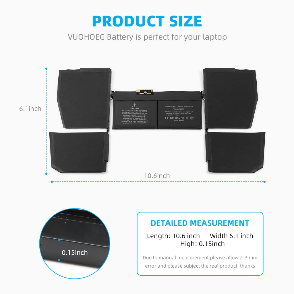 Pin Cho The New Macbook 12 Inch A1534  TEEEMO PC New Seal