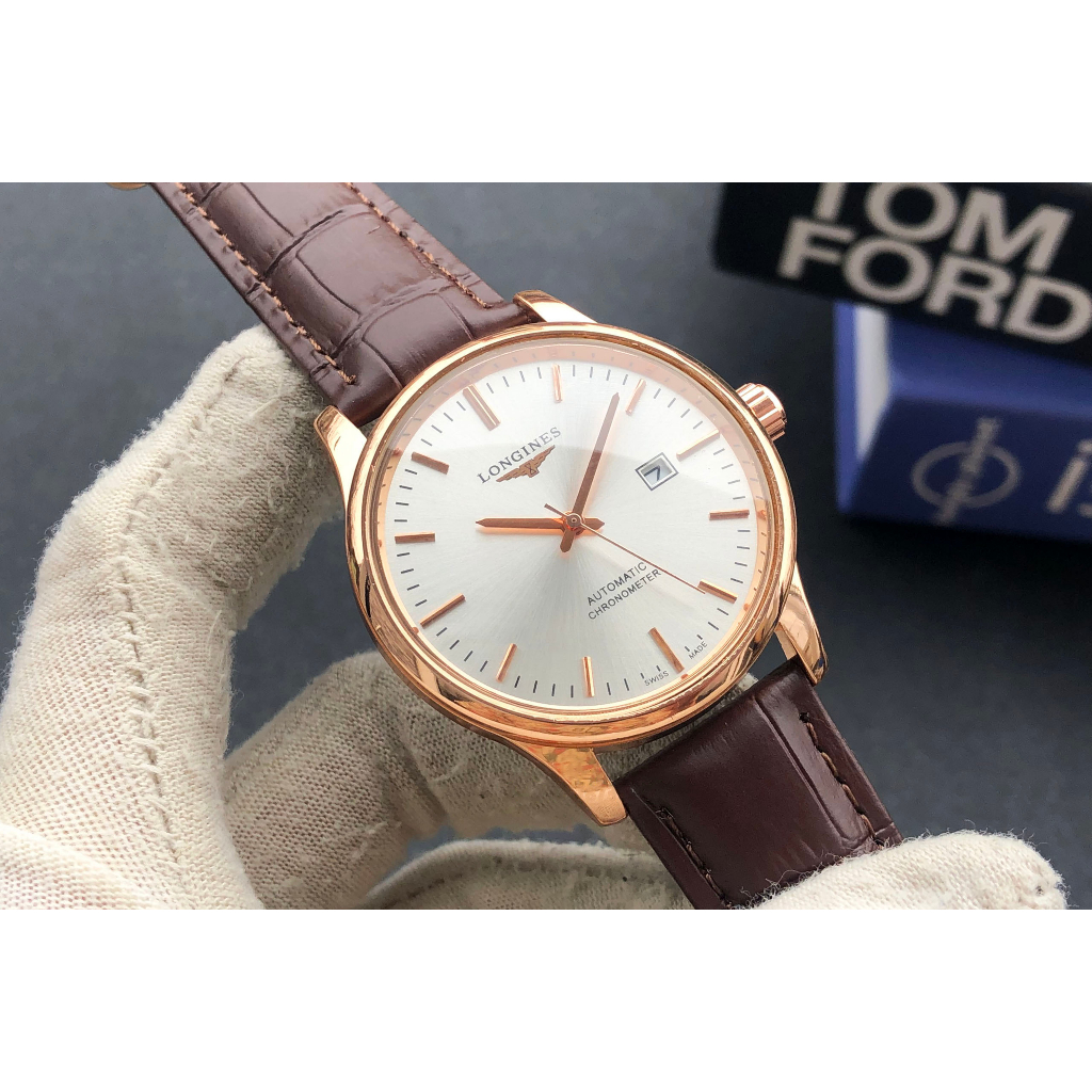 Đồng Hồ Nam Dây Da Nâu  - LG33