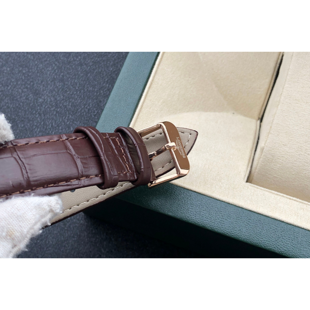 Đồng Hồ Nam Dây Da Nâu  - LG33