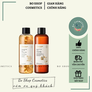 Nước tẩy trang cocoon chiết xuất hoa hồng – bí đao 500ml