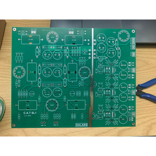 Bo mạch đèn sử dụng 05 bóng C.A.T SL1 (CAT SL1 Renaissance: Phiên bản Phục Hưng của dòng preamp huyền thoại)