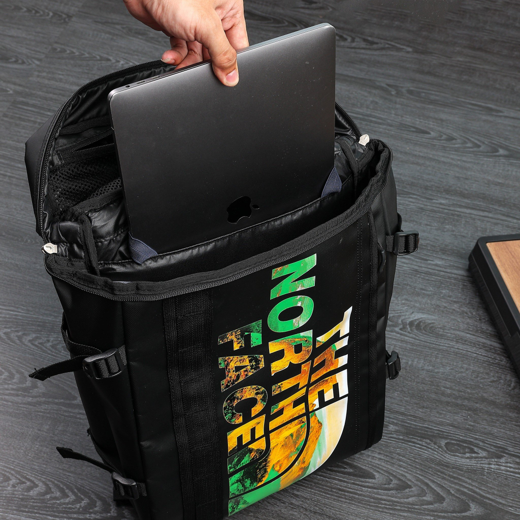 Balo Du Lịch Laptop TNF The North Face Fuse Box Balo Có Ngăn Laptop 16 inch 17 inch Chống Sốc