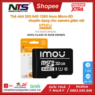 Thẻ nhớ Micro SD chuyên dụng cho Camera Micro SD Imou 32GB, chính hãng, bảo hành 24 tháng