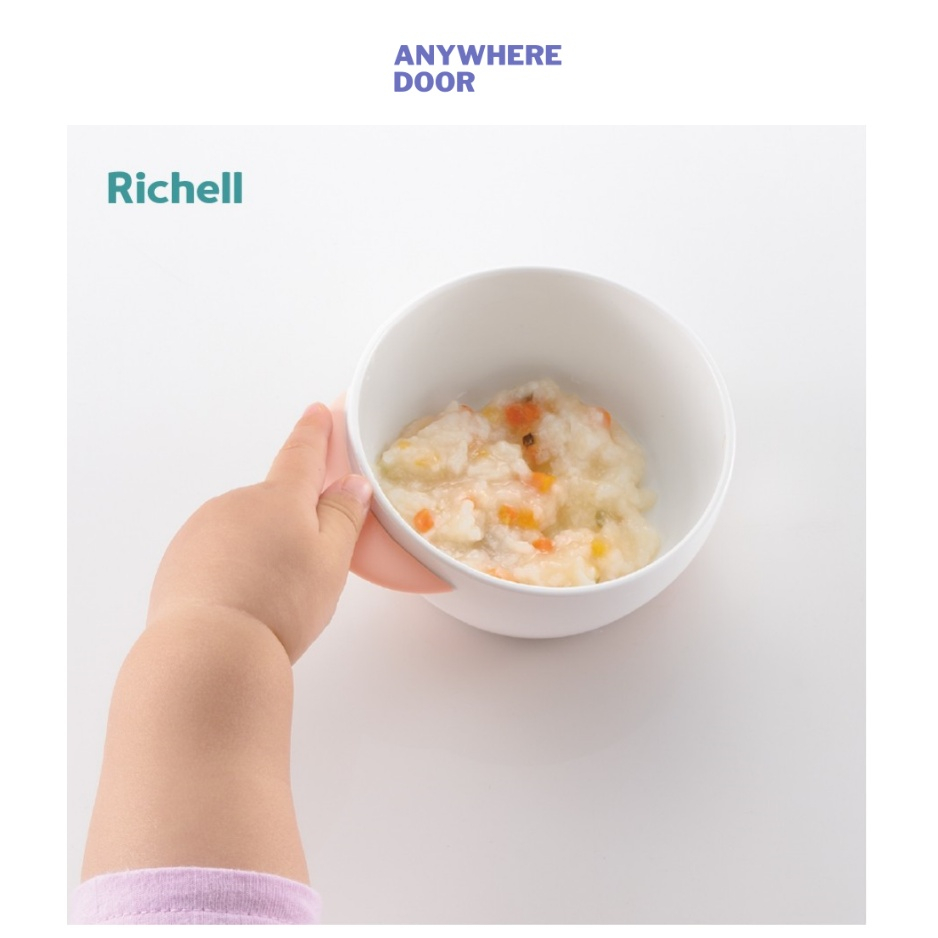 Chén ăn dặm Richell TLI cho bé