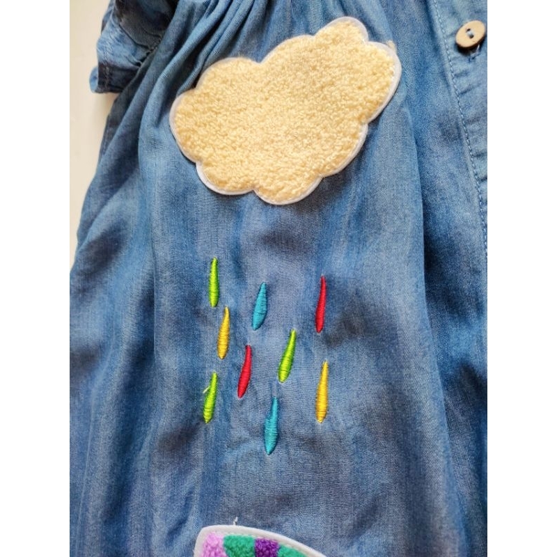 Đầm denim cho bé gái 11kg - 25kg