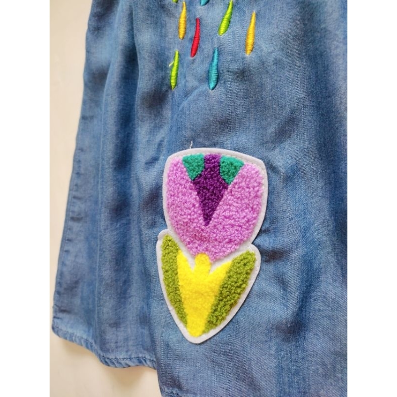 Đầm denim cho bé gái 11kg - 25kg