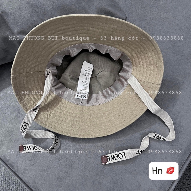 Mũ bucket, chất vải mềm, form chuẩn, hàng qc