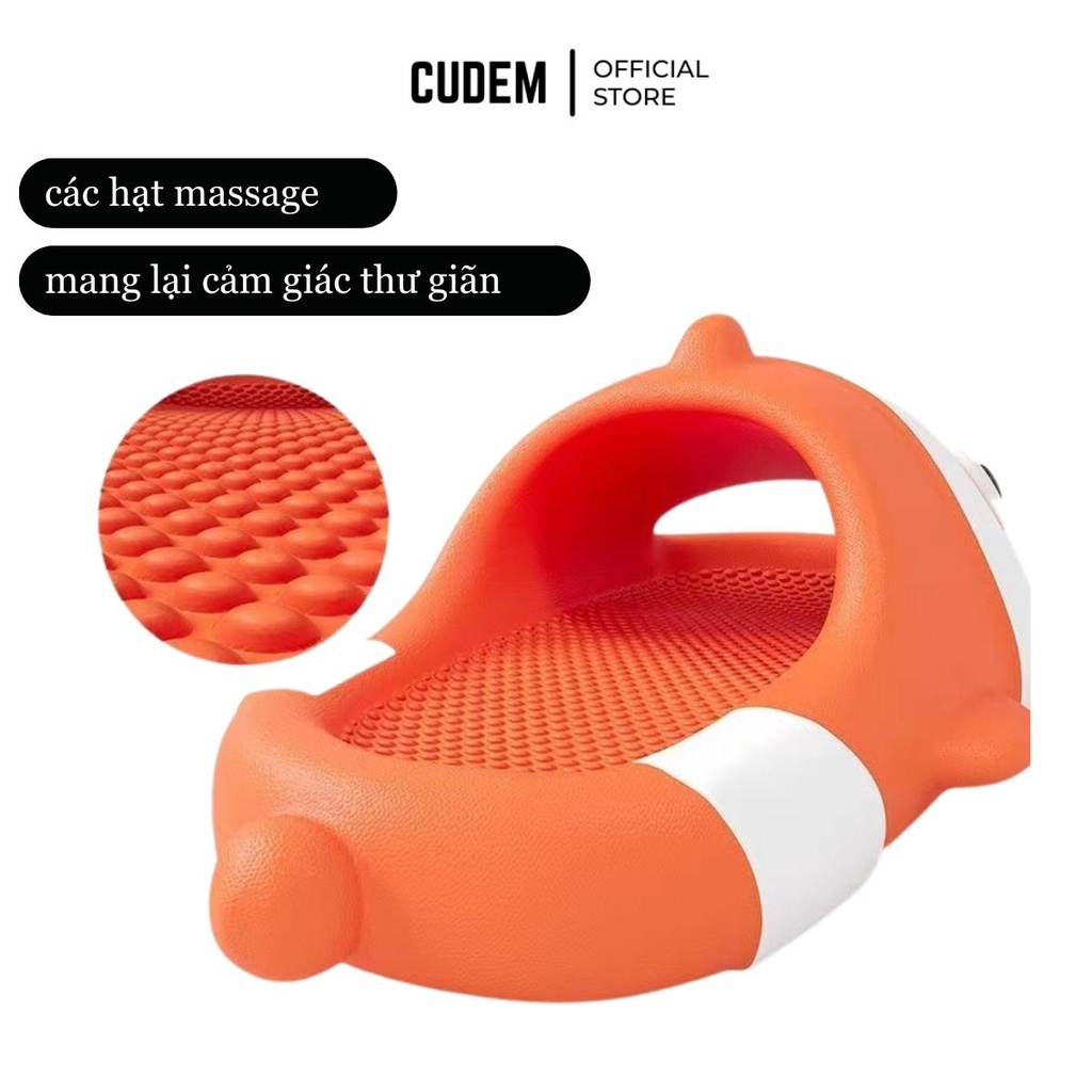 Dép nữ bánh mì quai ngang nữ hình chú cá hề Disney ngộ nghĩnh siêu đáng yêu D21