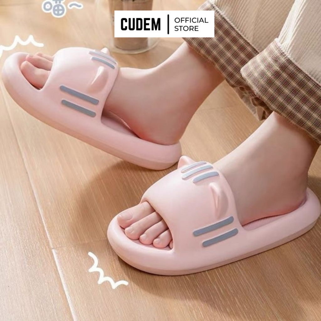 Dép quai ngang nữ hình chú cún SIBA siêu đáng yêu D23