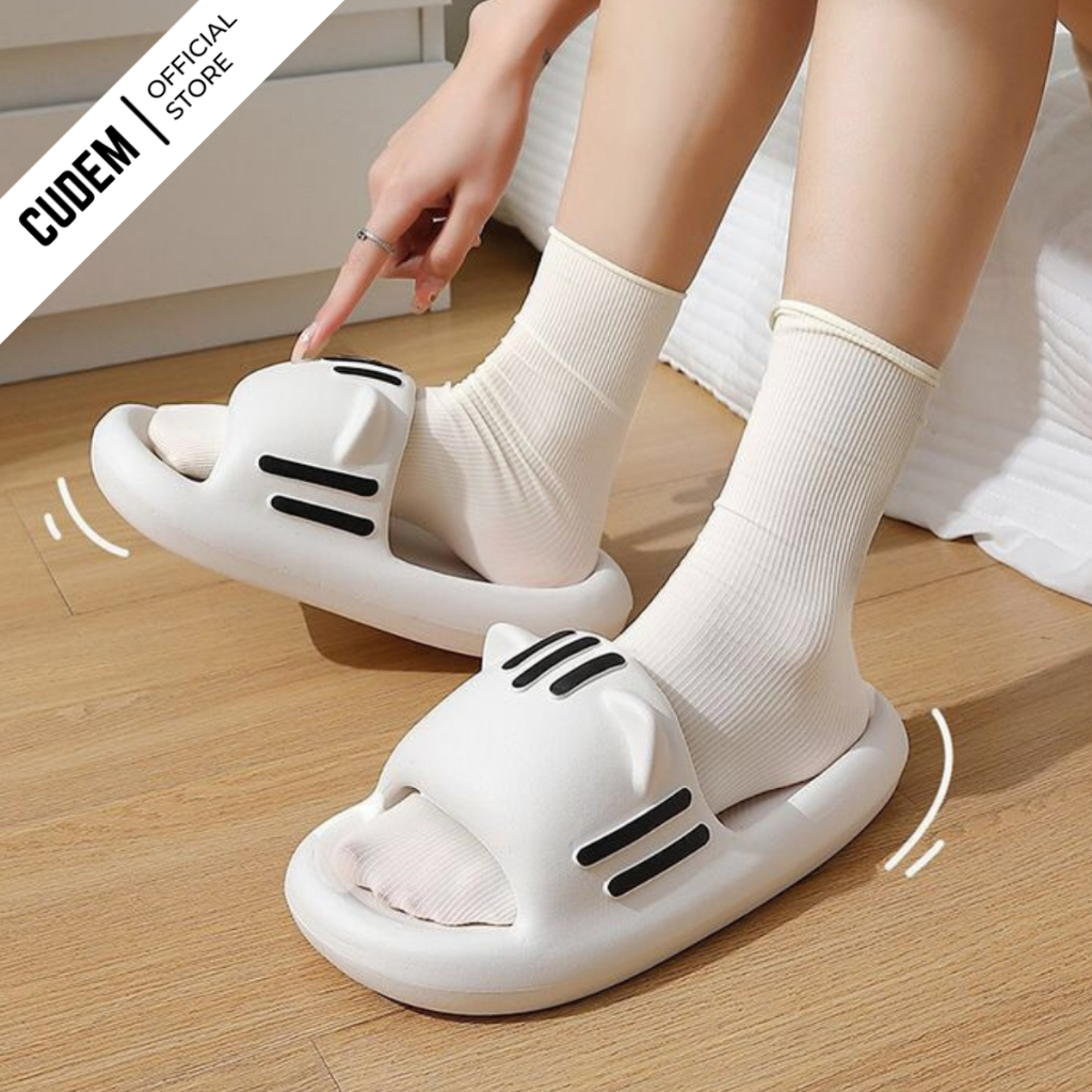 Dép quai ngang nữ hình chú cún SIBA siêu đáng yêu D23