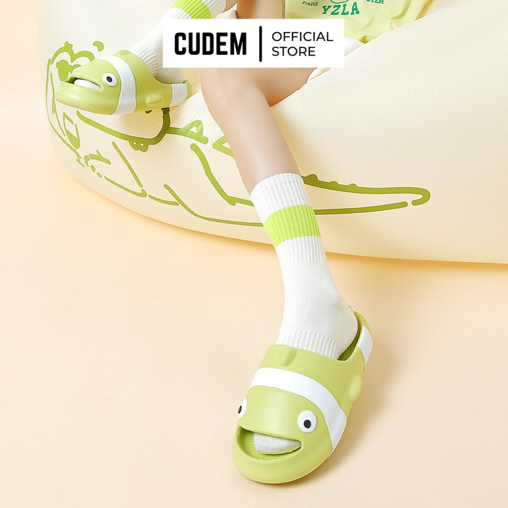 Dép nữ bánh mì quai ngang nữ hình chú cá hề Disney ngộ nghĩnh siêu đáng yêu D21