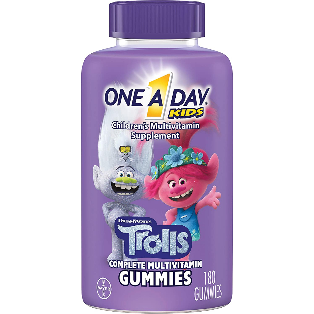 Kẹo dẻo VITAMIN dành cho trẻ em, One A Day kids 180 viên - Hàng nhập USA