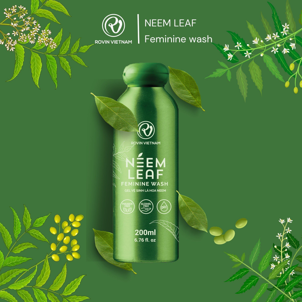 Gel Dung Dịch Vệ Sinh Lá Hoa Neem 200Ml