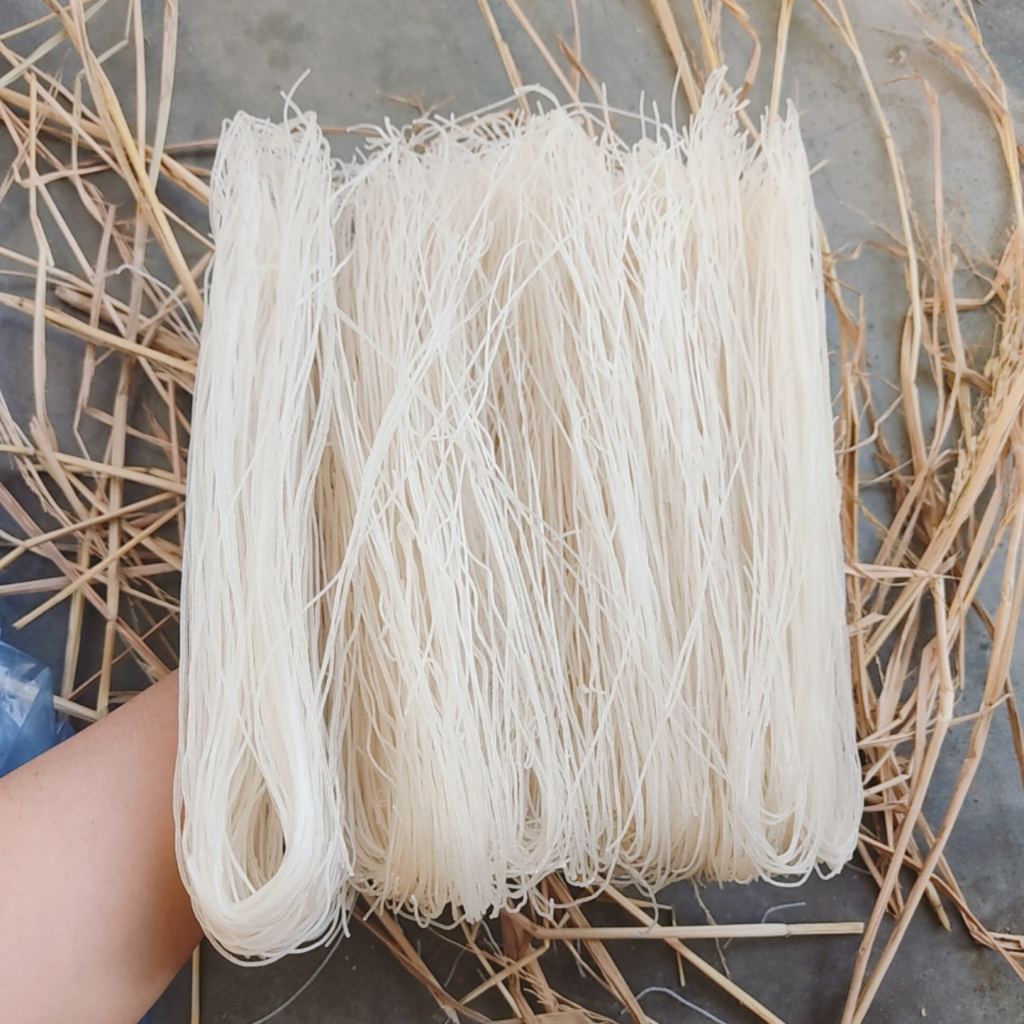 1Kg Bún Khô , Phở Khô Nhà Làm Thủ Công Nguyên Chất Từ Gạo - Mì Gạo Sạch Dai Ngon Đặc Sản Tuyên Quang