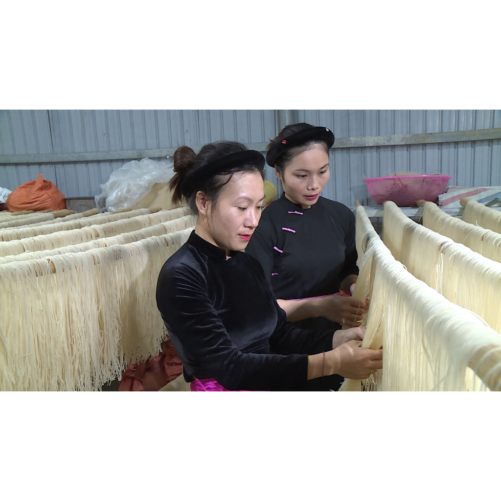 1Kg Bún Khô , Phở Khô Nhà Làm Thủ Công Nguyên Chất Từ Gạo - Mì Gạo Sạch Dai Ngon Đặc Sản Tuyên Quang