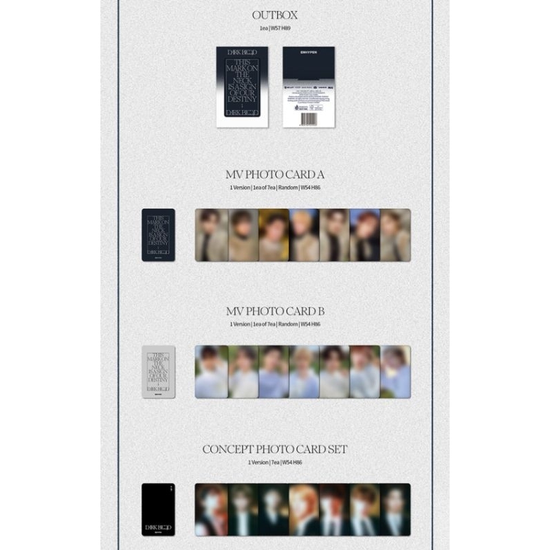 DARK BLOOD - Weverse ver