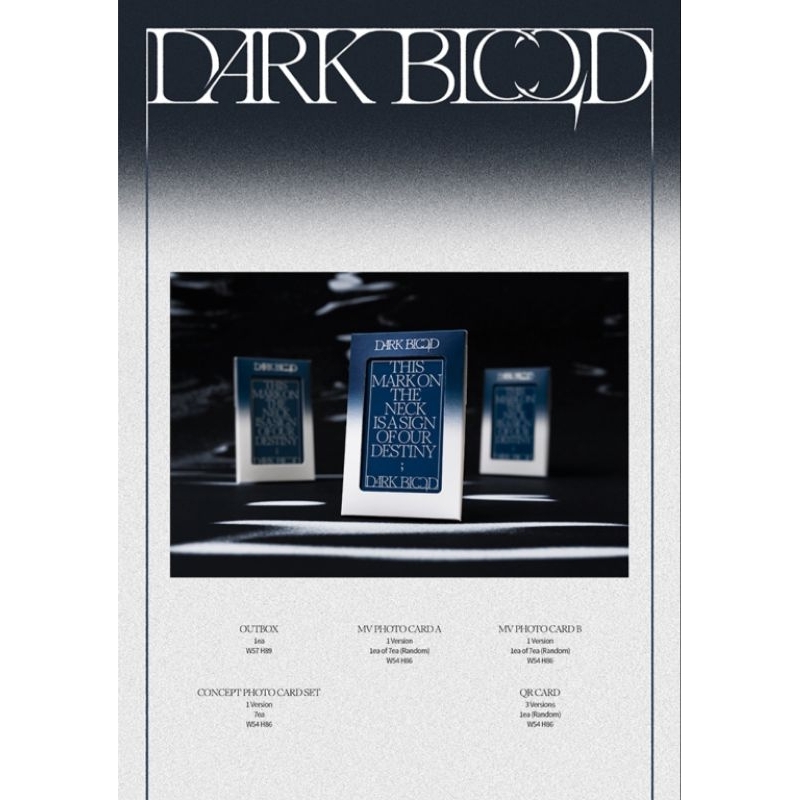 DARK BLOOD - Weverse ver