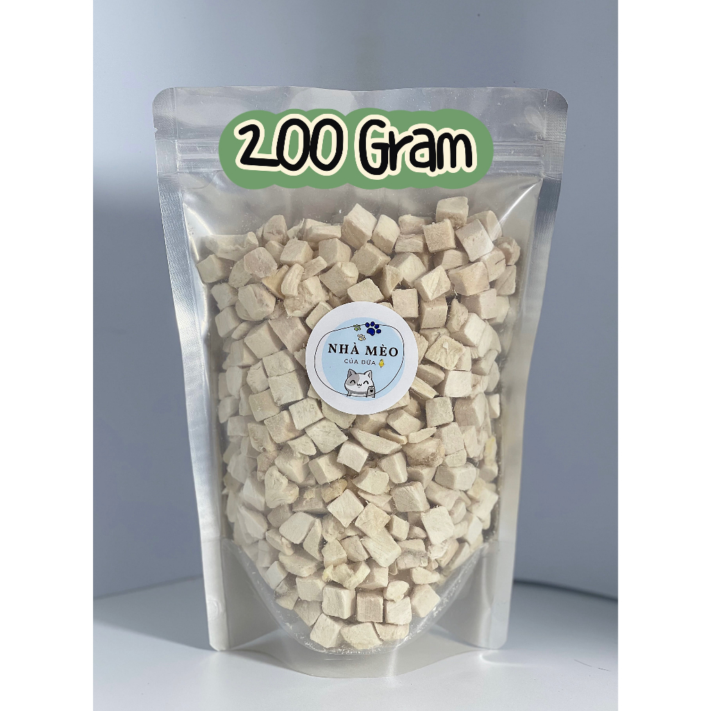 500g Ức Gà Viên Sấy Khô Thơm Ngon Cho Chó Mèo