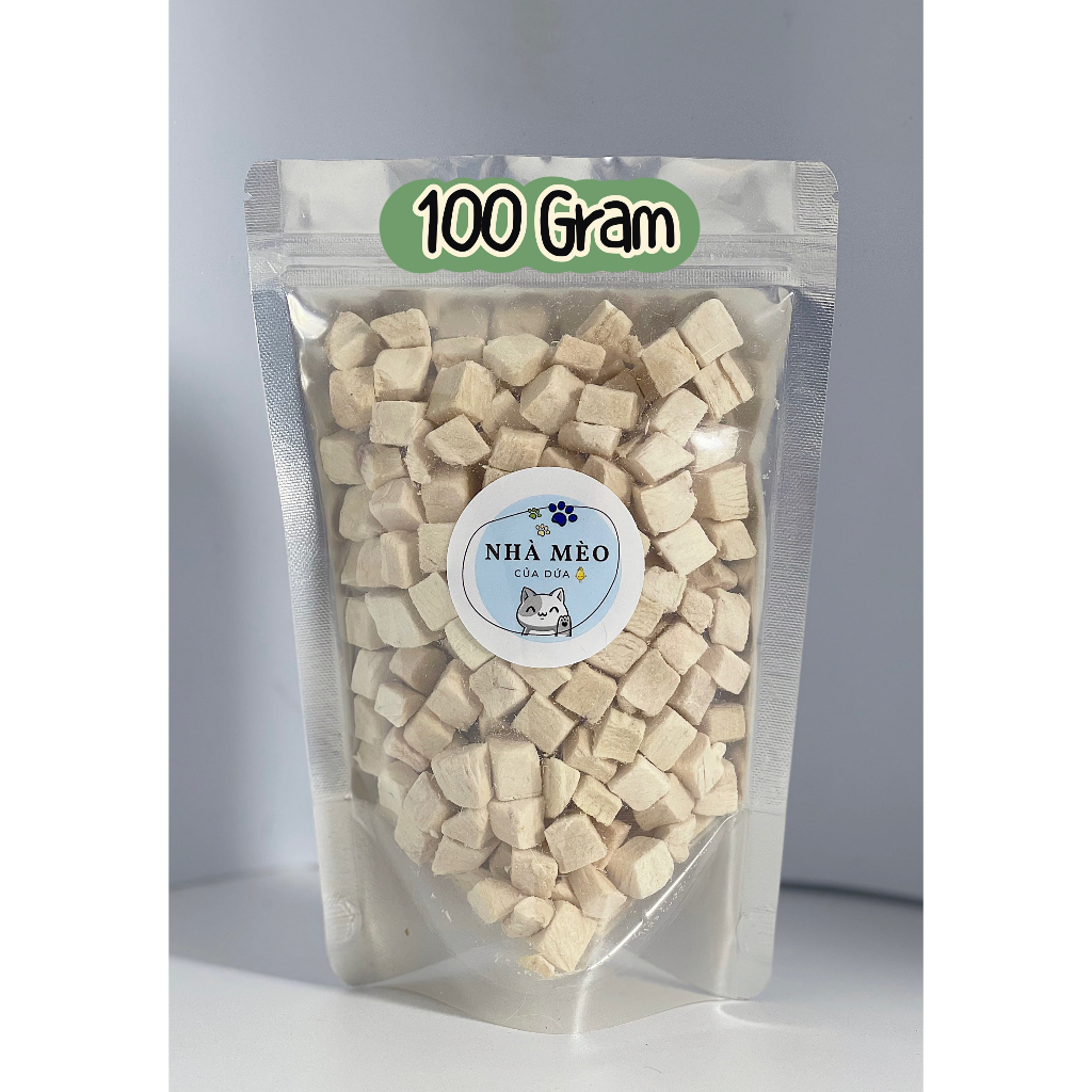 500g Ức Gà Viên Sấy Khô Thơm Ngon Cho Chó Mèo
