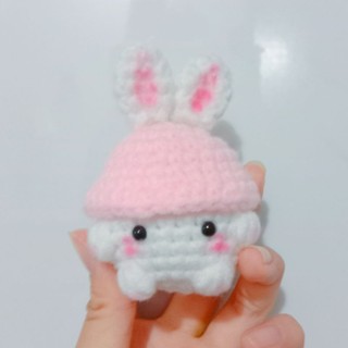 MÓC KHOÁ BÉ NẤM LEN HANDMADE