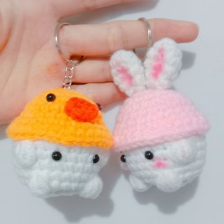 MÓC KHOÁ BÉ NẤM LEN HANDMADE