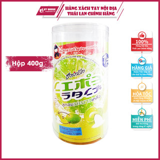 Kẹo chanh muối hart beat chuẩn xách tay siêu thị thái lan hộp 400g, 2t house shop hàng thái lan chính hãng