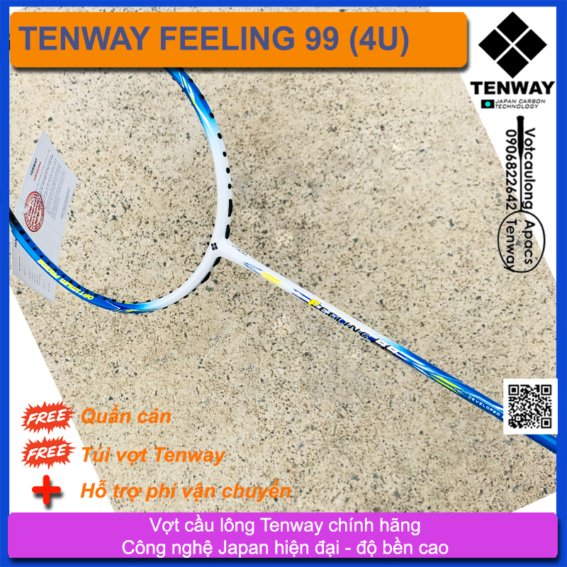 Vợt cầu lông Tenway Feeling 99 (4U) | Vợt 4U phù hợp đánh phong trào, rèn luyện sức khỏe