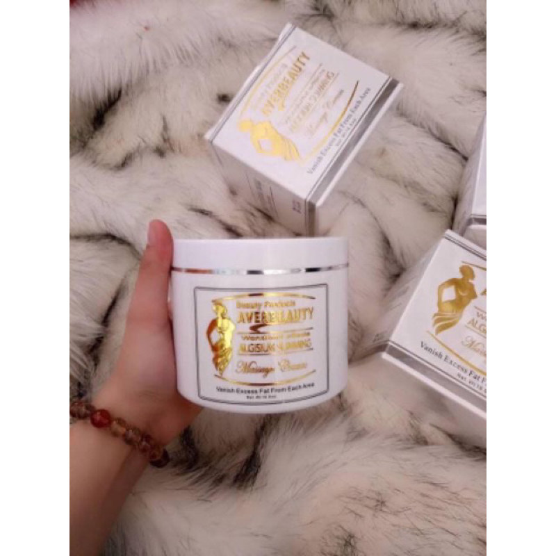 Kem massage tan mỡ toàn thân AVERBEAUTY 500g