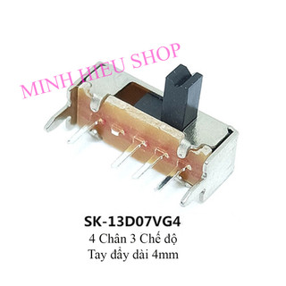 10 chiếc công tắc đẩy trượt 3, 4, 5 chân _với các chế độ