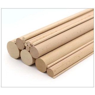 Thanh gỗ tròn tần bì phi 25 mm I Home decor