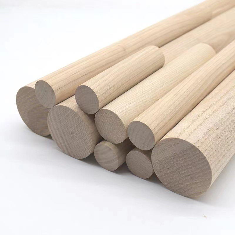 Thanh gỗ tròn tần bì phi 25 mm I Home decor