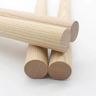 Thanh gỗ tròn tần bì phi 25 mm I Home decor