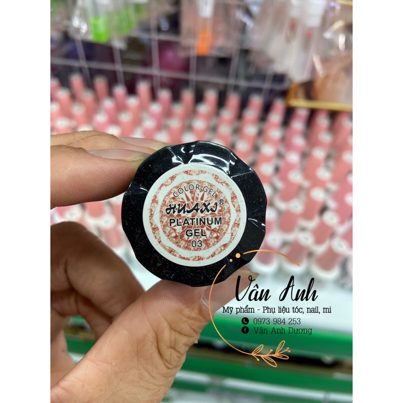 Gel Nhũ Gel Vẽ hiệu Huaxi Siêu Sáng và Đặc - Lẻ 1 Hũ