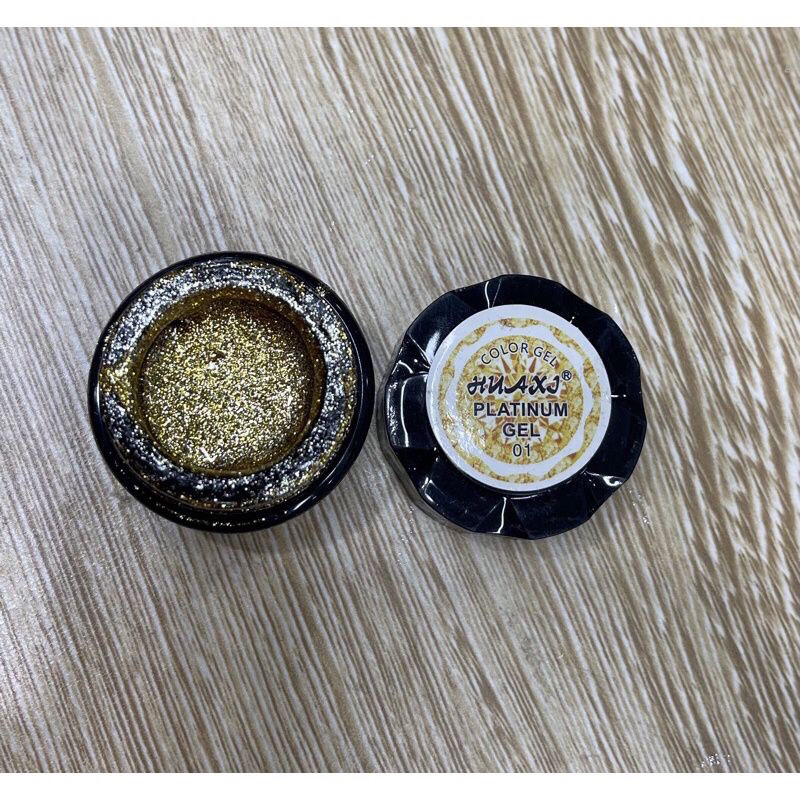 Gel Nhũ Gel Vẽ hiệu Huaxi Siêu Sáng và Đặc - Lẻ 1 Hũ